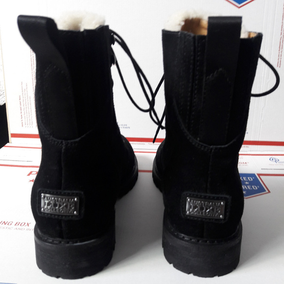 Australia Luxe Collective Suede Lace Up Boot - Picture 3 of 7